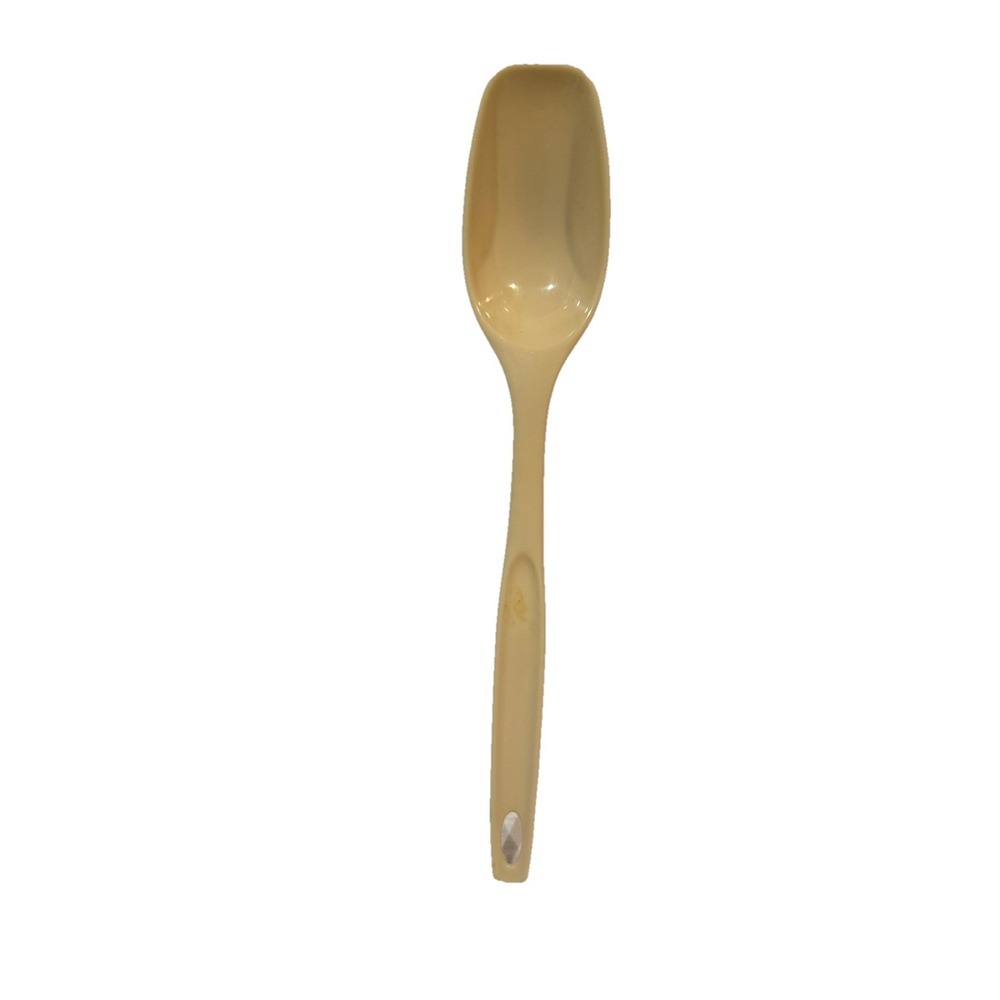 Vintage Foley Nylon Serving Spoon Utensil Tan Ivory Retro